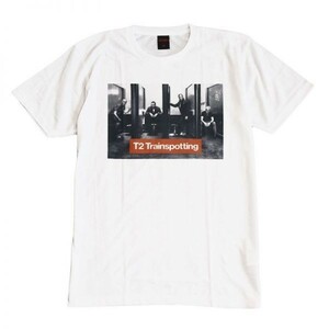 映画Tシャツ トレインスポッティング レントン T2 ストリート系 デザインTシャツ おもしろTシャツ メンズ 半袖★tsr0664-wht-l