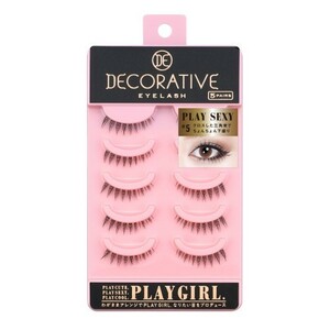 Decorative EYELASH デコラティブ アイラッシュ PLAY SEXY プレイ セクシー No.5 5ペア つけまつげ 下まつげ用 SE85089