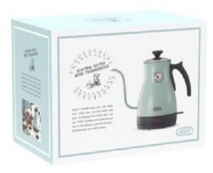 トフィー Toffy 温度計付き電気ケトル ポット コーヒードリップ パールアクア◆新品未開封