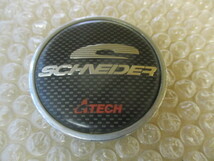 A-TECH SCHNEDER シュナイダー アルミホイール用 中古センターキャップ 4個/4枚_画像4