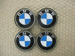 BMW 純正 センターキャップ 中古４個/４枚 1シリーズ 3シリーズ 5シリーズ 6シリーズ 7シリーズ Z3 Z4 X5 純正 ホイール 装着にどうぞ!