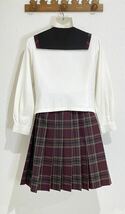 文の里■女子■制服■学生服■セーラー服■チェック柄■コスプレ衣装_画像5