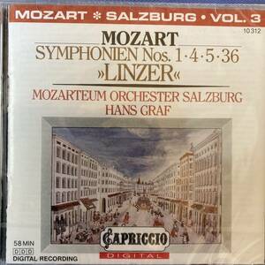 ▲グラーフ モーツァルト 交響曲 第1、4、5、36番 未開封
