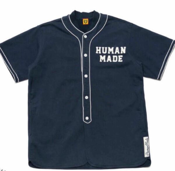 HUMAN MADE BASEBALL SHIRT M ベースボールシャツ
