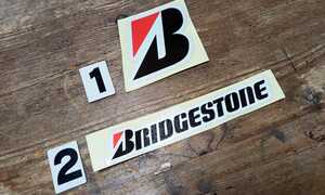 3px258 BRIDGESTONE ブリジストン ステッカー　①あるいわ②から1つお選びくださいませ。