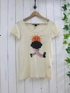 *MARC BY MARC JACOBS Mark by Mark Jacobs * short sleeves print T-shirt XS