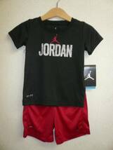 NY/新/即☆JORDAN/ジョーダン☆24ｍ/Tシャツ/パンツ　セットアップ_画像1