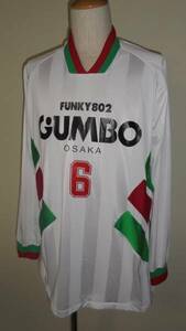 FUNKY802 GUMBO OSAKA サッカー　ユニホーム　FM802 　Music Gumbo　ミュージックガンボ