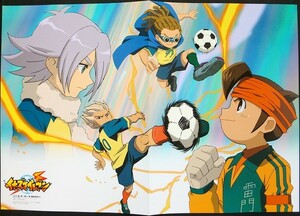 イナズマイレブン ピンナップポスター 白恋中 雷門中 吹雪士郎 円堂守 豪炎寺修也 鬼道有人