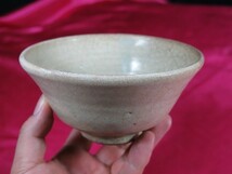 B　李朝茶碗　陶器　釉薬　朝鮮半島　大韓民国_画像2
