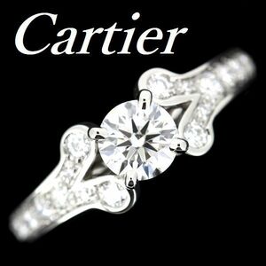  Cartier ba Rely na diamond 0.54ct G-VS1-3EX ring #49