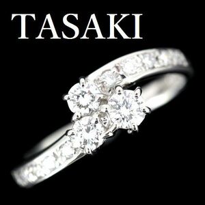 田崎真珠 TASAKI ダイヤモンド 0.43ct リング Pt900