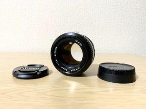 【売り切り】1円スタート Nikon Ai nikkor 50mm f1.4 単焦点 マニュアルフォーカス 