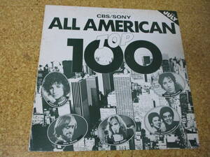 ◎1978 July - All American Top 100/日本白ラベル見本ＬＰ盤☆Bruce Springsteen Meat Loaf Billy Joel REO Speedwagon Chicago O'jays