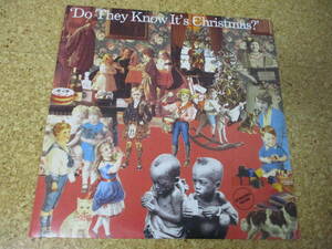 ◎Band Aid バンド・エイド★Do They Know It's Christmas?/日本12インチSingle盤☆シート　David Bowie Paul McCartney Police U2