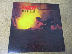 ◎Ratt　ラット★Out Of The Cellar　情欲の炎/日本ＬＰ盤☆シート