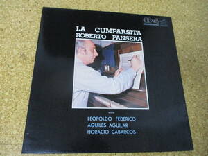 ◎Roberto Pansera　ロベルト・パンセラ★La Cumparsita　パンセラの至芸/日本４チャンネル　Quadraphonic CD-4ＬＰ盤☆Gatefold