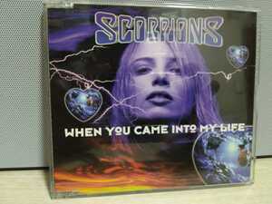 ☆SCORPIONS☆WHEN YOU CAME INTO MY LIFE【国内盤帯付】スコーピオンズ　レア廃盤 CDS