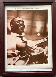 ☆ 1960年代 Gibson オリジナル広告 / ウェス・モンゴメリー Wes Montgomery#3 ☆