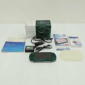 1円【ジャンク】SONY ソニー/PSP スピリティッド・グリーン+アクセサリーセット/PSP-3000/77