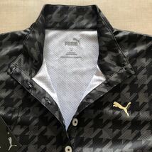 新品・未使用　PUMA ゴルフ 半袖シャツ　　◆ M ◆ 930060 ブラック プーマ_画像5