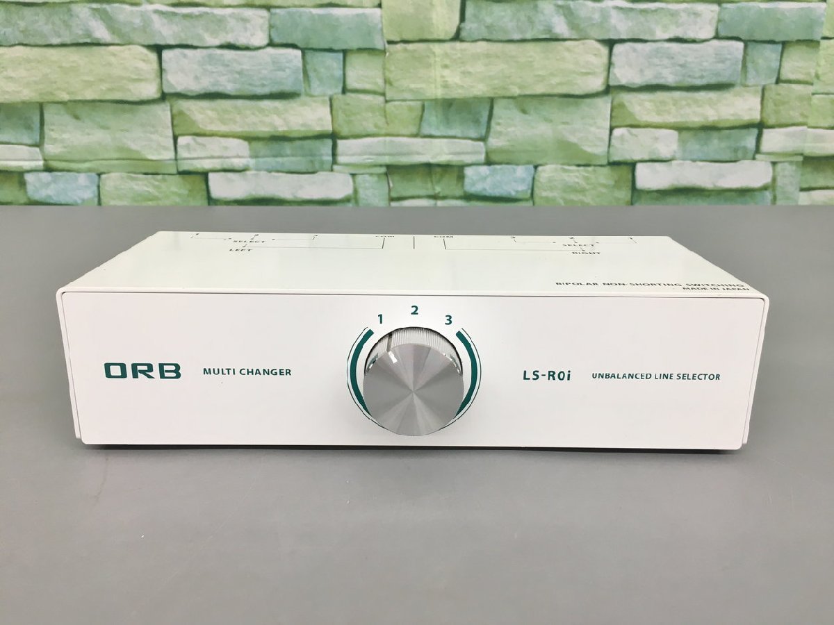 れておりま ヤフオク! ORB Audio 3chラインセレクター... - 美品 ミには