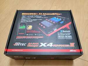【動作確認済み】Hitec AA/AAA charger X4 ADVANCED III ハイテック アドバンス3 充放電器 ミニ四駆
