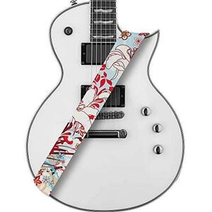 Amumu Guitar Strap ストラップブロック＆ヘッドストックストラップネクタイと白いユリアコースティック