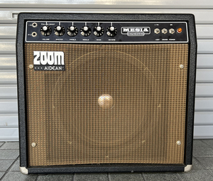 ● ZOOM AIDEAN MESIA M-55 日本製 カバー付 1970年代 ズーム アイデアン トランジスタ ギターアンプ