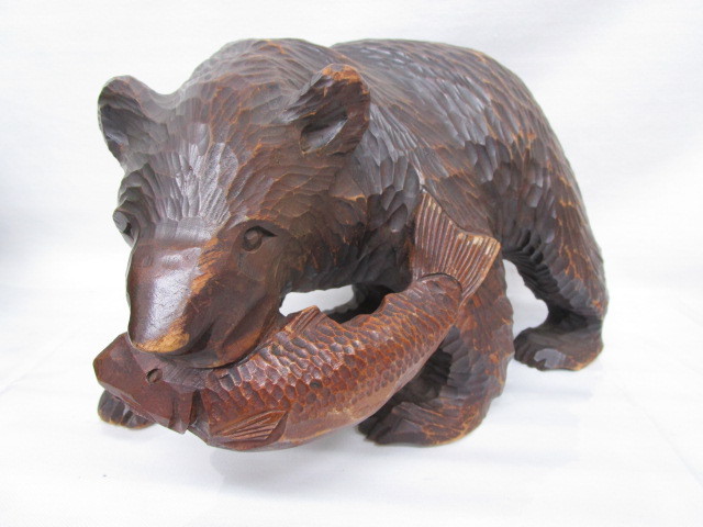 ヤフオク! -「木彫り 熊」(ホビー、カルチャー) の落札相場・落札価格