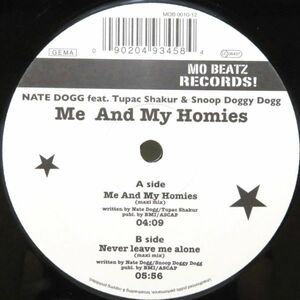 Nate Dogg / Me And My Homies [MOB 0010-12]クリーニング済　再生◎ 良品 レコード 7inch EP 何枚でも送料一律