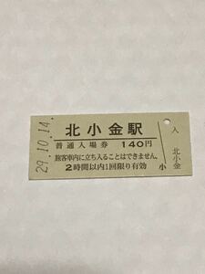 JR東日本 常磐線 北小金駅（平成29年）