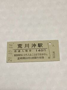 JR東日本 常磐線 荒川沖駅（平成29年）