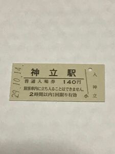 JR東日本 常磐線 神立駅（平成29年）