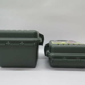 未使用保管品 USA製 MTM Case-Gard（エムティーエム ケースガード）Survivor Dry Boxes サバイバルドライボックス サイズ違い2点まとめての画像2