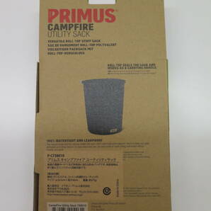 未使用保管品 PRIMUS プリムス キャンプファイア ユーティリティサック P-C738010 ドライバッグ 防水バッグ アウトドア 黒 ブラックの画像4
