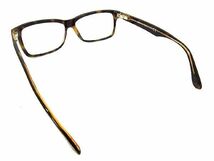 1円 ■美品■ TOM FORD トムフォード TF5146 べっ甲調 度入り メガネ めがね 眼鏡 アイウェア メンズ レディース ブラウン系 a6052UM_画像2