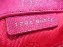 1円 ■美品■ TORY BURCH トリーバーチ レザー トートバッグ 手持ちかばん ショルダー 肩掛け レディース ピンク系 b5079uN_画像7