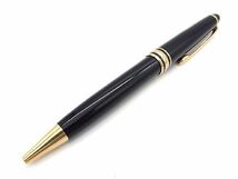 1円 ■美品■ MONTBLANC モンブラン マイスターシュテュック ボールペン 文房具 ステーショナリー ブラック系×ゴールド系 e0310CM_画像1