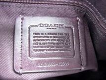 1円 COACH コーチ 73546 レザー トートバッグ ショルダーバッグ 手提げかばん 肩掛けかばん レディース グレー系 e0011Bh_画像7