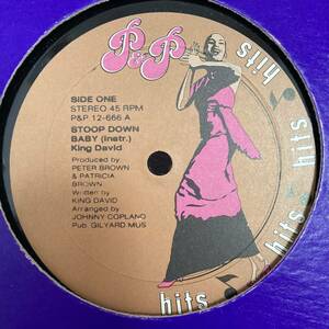 King David - Stoop Down Baby (Instr.) 12 INCH