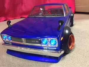 1/10 ラジコンボディ スカイライン gtr ハコスカ