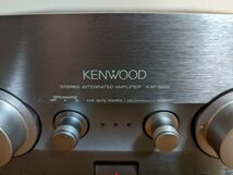 【ジャンク扱い】KENWOOD ケンウッド プリメインアンプ KAF-5002_画像2