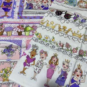 ロラライハリス 生地 Royal tee USAコットン 2枚セット