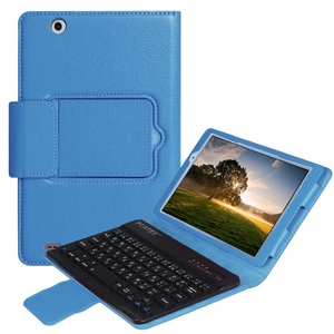 [ free shipping ] LG au Qua tab PX LGT31 exclusive use leather case attaching Bluetooth keyboard sheave Roo 