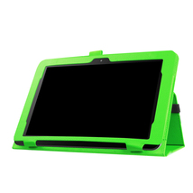 ASUS TransBook T101HA ケース カバー スタンド機能付き 二つ折 薄型 軽量型 PUレザーケース グリーン_画像6