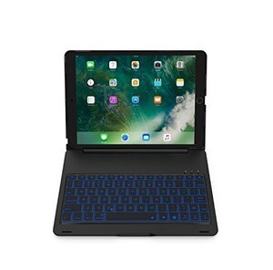 iPad Pro 10.5 Air3 bluetoothキーボードケース 7色のバックライト リチウムバッテリー内蔵 アルミ合金製 ブラック