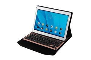 HuaWei MediaPad M2 10.0用内蔵アルミキーボードケース☆ピンク