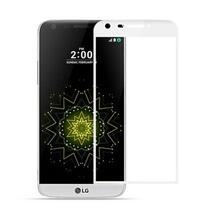 【送料無料】LG G5 専用ガラスフィルム 強化全面保護 汚れ防止 指紋防止 防水 耐衝撃 超薄0.15MM 硬度9H 2.5D 3D Touch ☆ホワイト_画像1