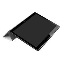 Huawei MediaPad T3 10 専用マグネット開閉式 スタンド機能付き専用三つ折ケース 薄型 軽量型 高品質PUレザーケース☆ホワイト_画像3